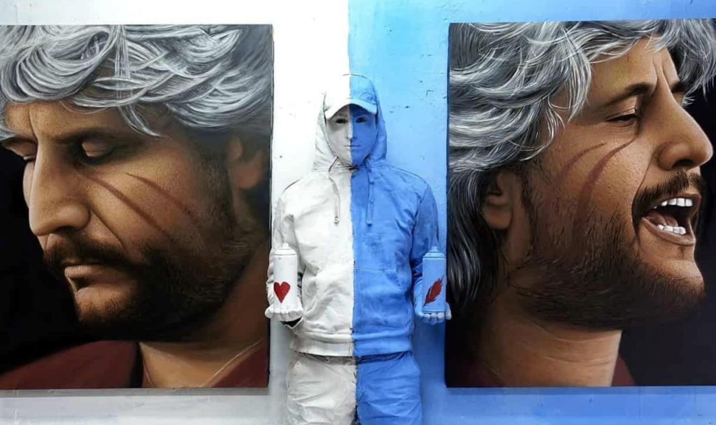 Murale per Pino Daniele