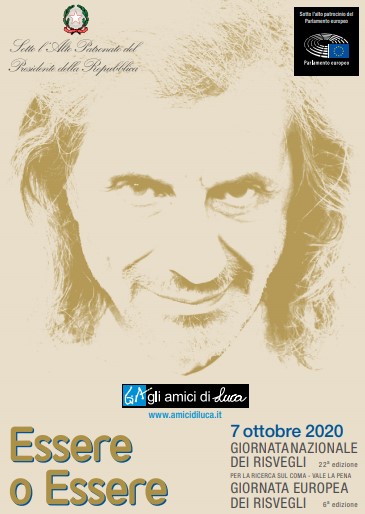 Copertina del dépliant Giornata dei Risvegli 2020